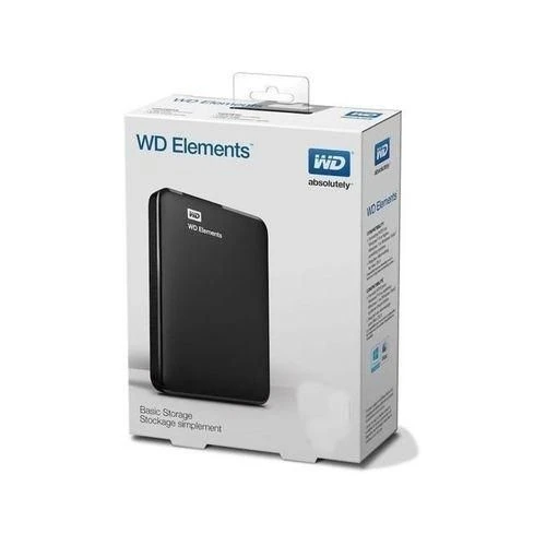 WD Elements 320GB External Hard Disk - Black