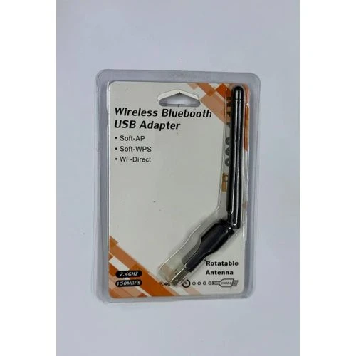 Wireless WiFi + Bluetooth Adapter Dongle, 2 In 1 Bluetooth And WiFi Adapter With Antenna Long Range