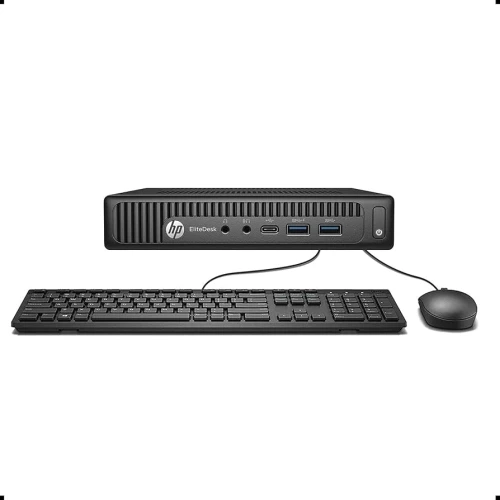 HP EliteDesk 800 G2 Mini PC Ultra Slim, Intel Core i7-6700T 2.8 GHz 8GB DDR4 256GB SSD Win 10 Pro