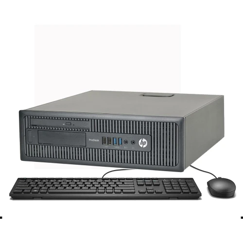 HP ProDesk 600 G2 Small Form Factor PC, Intel Core i5-6500 3.2GHz, 8GB DDR4,500HDD Win 11 Pro Included Keboard and Mouse