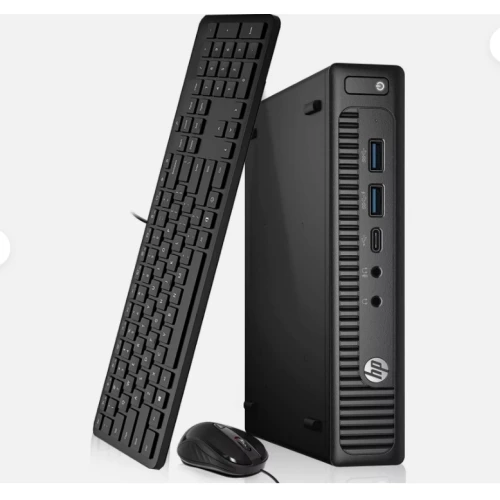 HP EliteDesk 800 G2 Mini PC Ultra Slim, Intel Core i5-6500T 2.0 GHz 8GB DDR4 256GB SSD Win 11 Pro
