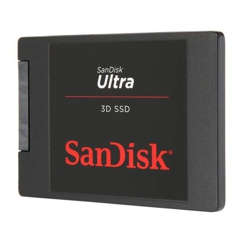 Sandisk 1TB Ultra 3D NAND SATA III SSD - 2.5-inch Solid State Drive - Black