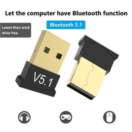 USB Bluetooth Adapter h Receiver Bluetooth For For Desktop, Laptops