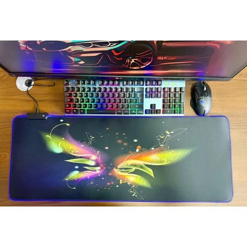 Gaming Mouse Pad RGB Luminous LED Size 800mm X 300mm X 4mm