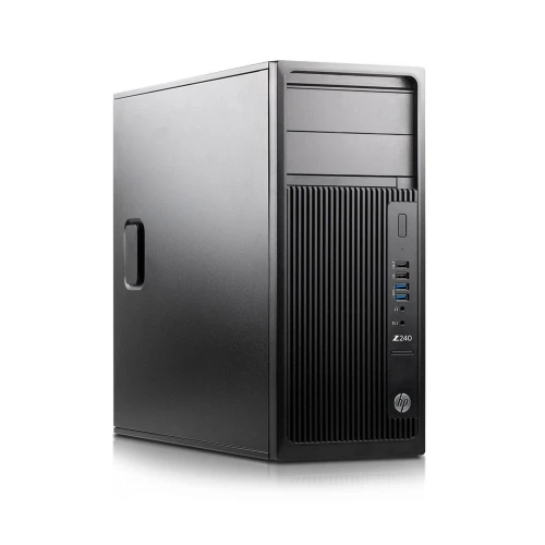HP Z240 Workstation Intel Core i7-7700 (4 cores, 8 threads) clock speed of 3.4 GHz and turbo boost up to 4.0 GHz 16GB RAM 1TB HDD