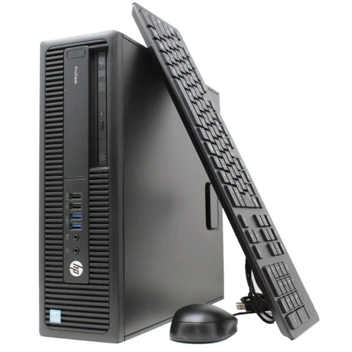 HP ProDesk 600 G2 Small Form Factor PC, Intel Core i7-6700 3.4GHz, 8GB DDR4,500HDD Win 11 Pro Included Keboard and Mouse
